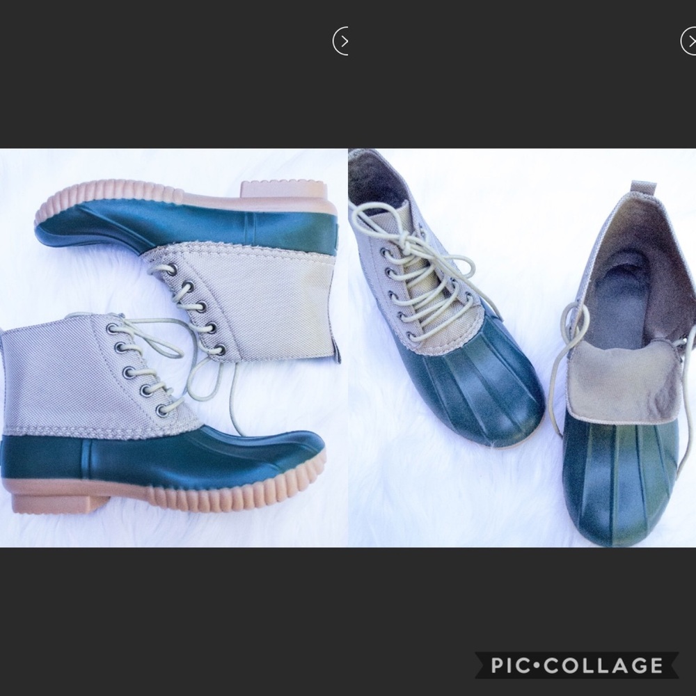 BRAND NEW IN BOX DUCK BOOTS